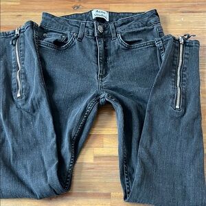 Acne Studios Women's Skinny Black Jeans 25/32